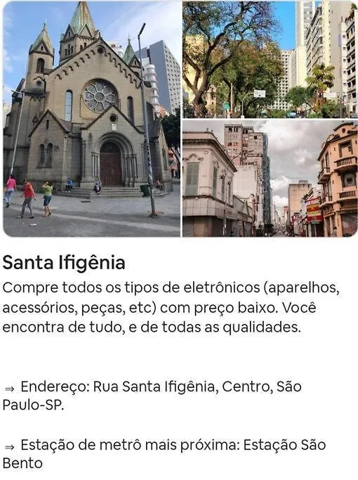 Apto Av. Ipiranga Com 1 Quarto E Internet 300 Mb. São Paulo Lägenhet